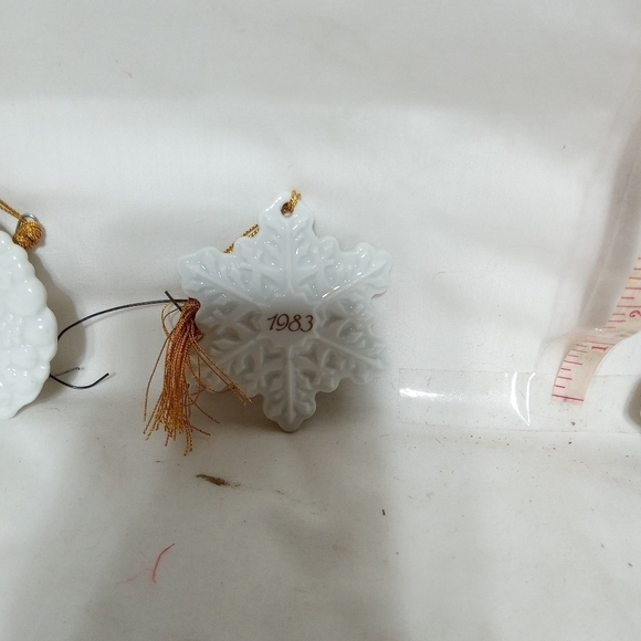 1980,1981,1982,AND 1983 Christmas ornaments. - Picture 3 of 9